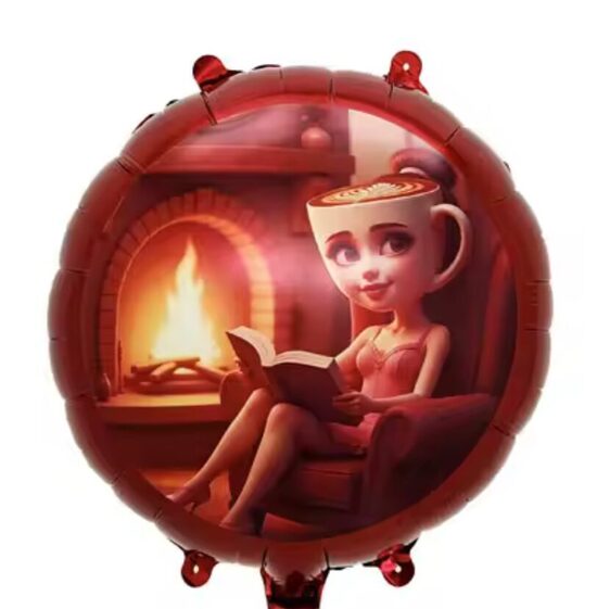 Folija balons "Roblox - Brainrot - Balerina", 34 cm